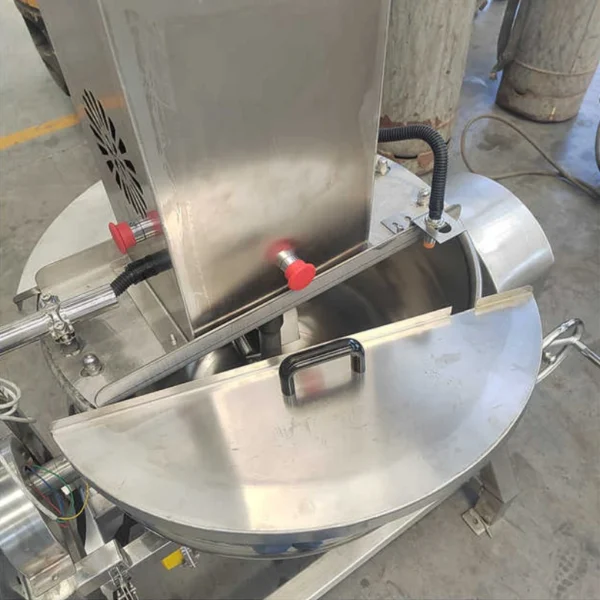 200L Industrial Sugar Jacketed Kettle Mixer Food Fruit Jam Vacuum Cooking Pot Machine Supports Various Models - Image 2